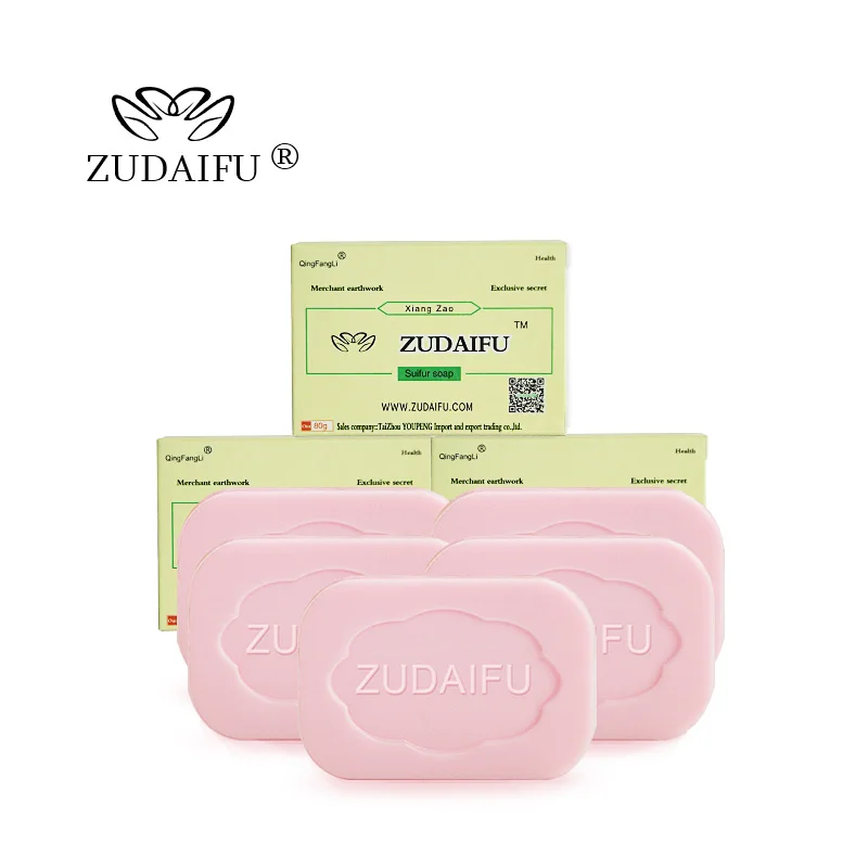 ZUDAIFU серное мыло против грибка Себорея Eczema духи пузырь ванна отбеливающий шампунь восстановление кожи для условий от акне, псориаза