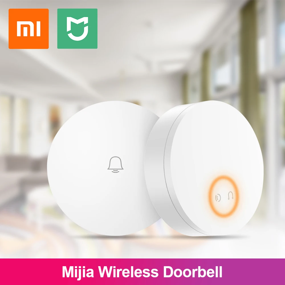 Беспроводной умный дверной звонок Xiaomi Linptech самообеспечивающийся передатчик с