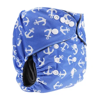 

Baby Bamboo Charcoal Diaper Washable Waterproof and Leakproof Adjustable Diaper Reusable Eco-friendly Pocket Diapers