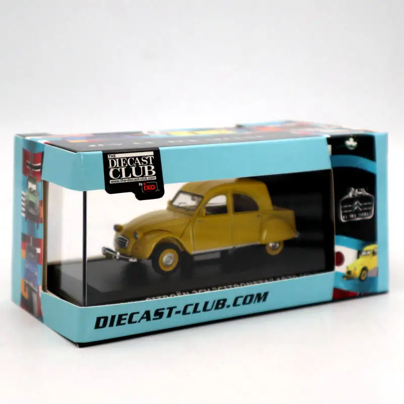 1:43 IXO для CITROEN 2CV Citroneta 1970 Чили автомобиль литые игрушки модели коллекционные