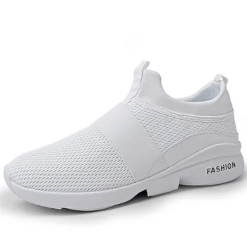 

Comfortable Outdoors Breathable Mesh Mens Shoes Casual Sneakers Slip on Summer Shoes Macho Tenis S4082-S4083 Dn