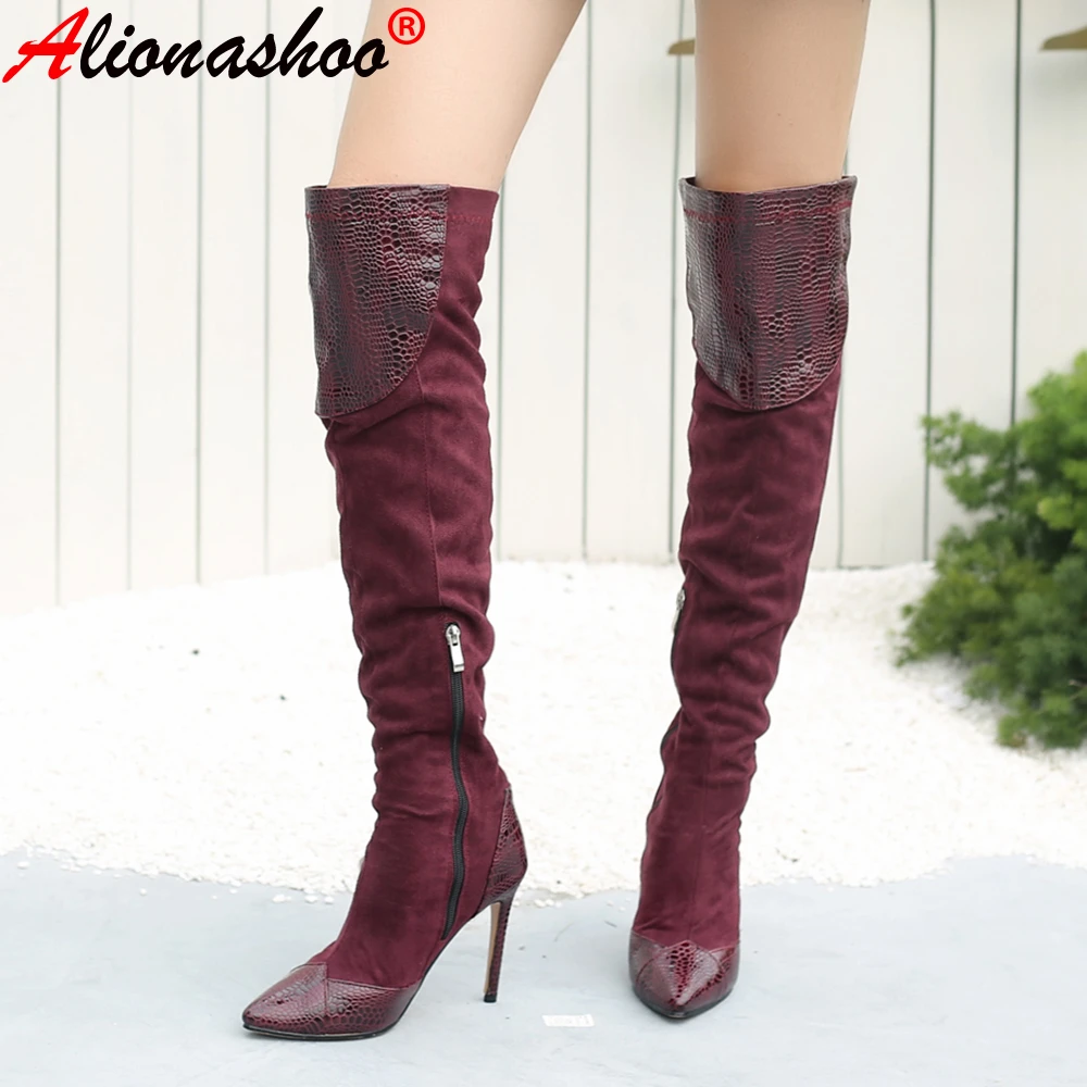 thigh high boots in store near me