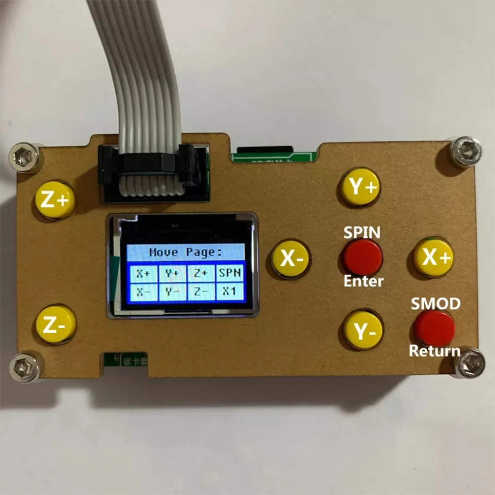 USB 3 оси Управление доска + GRBL в автономном режиме ЖК дисплей Панель для станка с