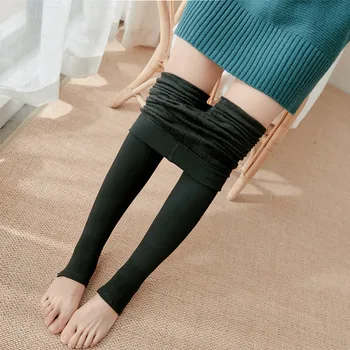 

New Spring Winter Women Tights Stripe Velvet Hosiery Solid Collants Femme Standard Stockings Leggings For Woman High Quality