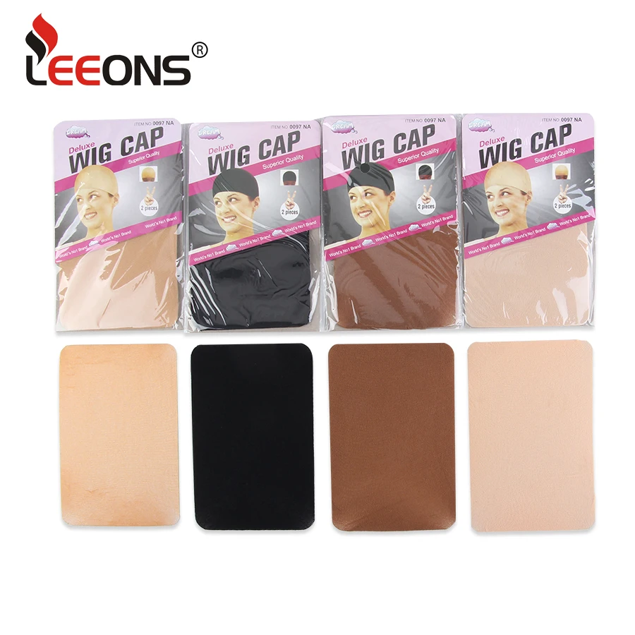 Elastic Nylon Stocking Wig Caps para meninas