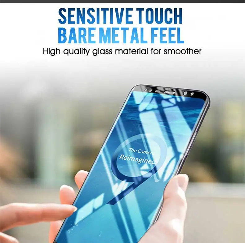 100D полное изогнутое защитное стекло на Samsung Galaxy S8 S9 S6 S7 edge Plus протектор экрана закаленное стекло на Note 8 9 пленка