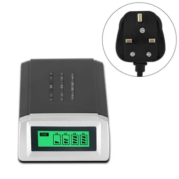 

Rechargeable Smart Battery Charger 4 Slots LCD Display Intelligent Quickly Batteries Charger for AA/AAA/Ni-MH/Ni-CD Battery