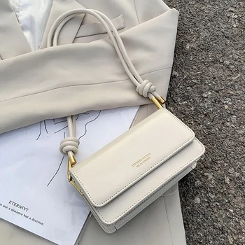 

2020 New Women's Style Fashion Korean-Style All-match One-Shoulder Sling Fashion Casual Square Sling Bag