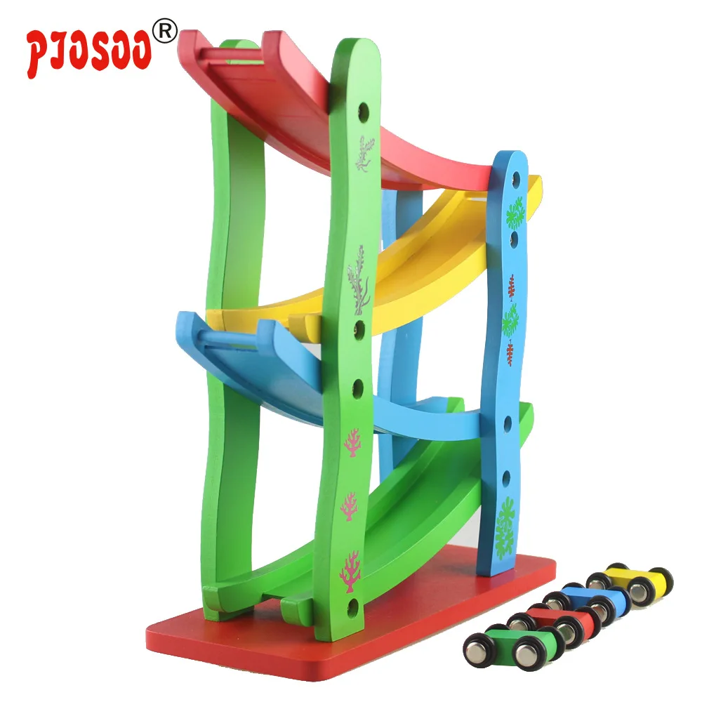 

Baby Camera Track Car Sliding Trolley Model Children Boy Early Childhood Educational ENLIGHTEN Toy 1-2-3 a Year of Age