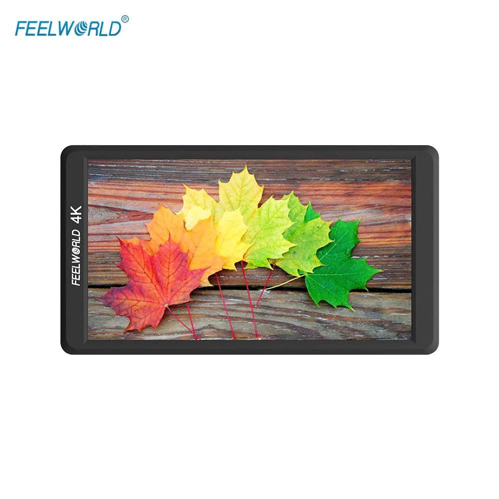

Feelworld F570 4K 5.7" Field Monitor Ultra-thin Portable On-camera IPS Full HD 1920*1080 Multi-Function for DSLR Gimbal Rig