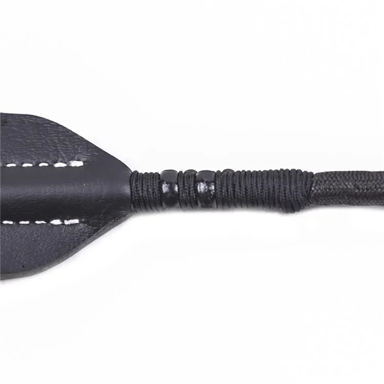 Порка из искусственной кожи Связывание Кнут с ручкой мечом ластик Фетиш Flogger