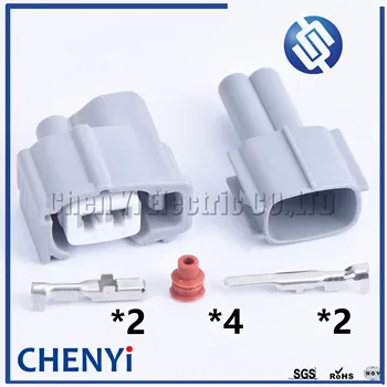 

5 sets pcs 2 Pin way Sumitomo Fuel Injector plug auto Female male wire connector 6189-0611 90980-11875 for Toyota Honda corolla