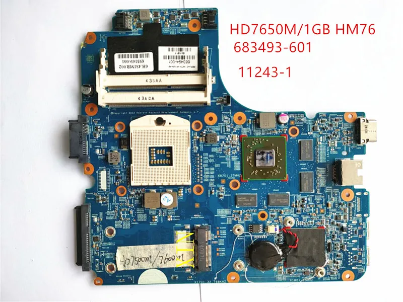 Материнская плата для hp probook 4440s 4441s 4740S 4540s HD7650M/1 ГБ HM76 683493-601 11243-1 48. 4si01. 011 100%