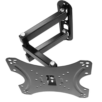 

14-42inch Rack Support Strong Bearing Hanging Adjustable Angle Universal TV Bracket Rotate Durable Screen Stand Iron Wall Mount