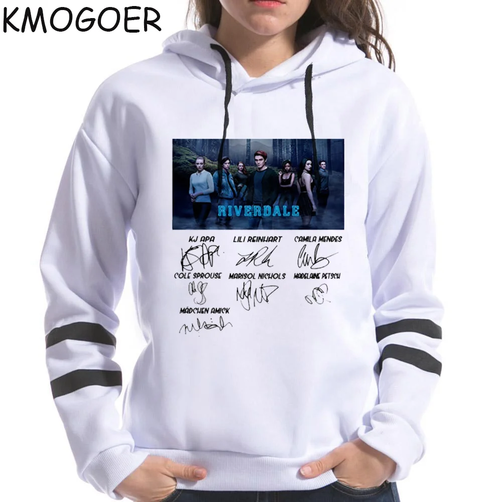  Riverdale Signature Sweatshirt Tv Series Women Sweatshirts Snake Girl Hip Hop Streetwear Harajuku H