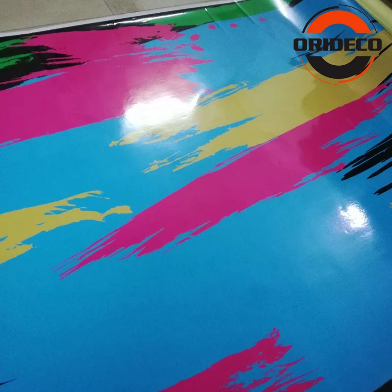 rainbow color sticker bomb vinyl sticker 2