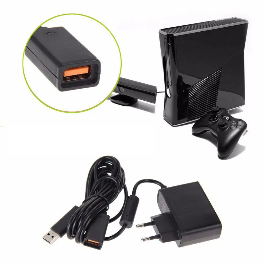 FW1S ЕС USB AC адаптер питания для xbox 360 для xbox 360 Kinect сенсор