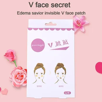 

40pcs/box Invisible Thin Face Stickers V-shape Line Wrinkle Sagging Lift Up Fast Chin Adhesive Tape Skin Care Beauty Tool