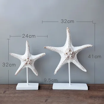 

Shakespeare Rui Mediterranean style Ocean Series 1pairs living room decor decoration Home Furnishing starfish