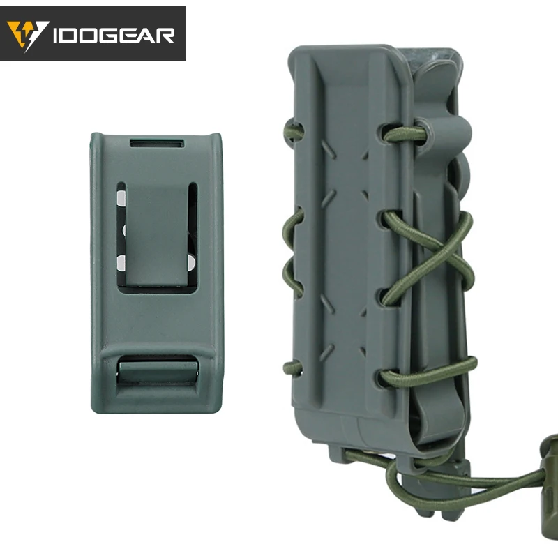 Olive Drab IDOGEAR тактический Чехол для журналов чехол для кружек подсумок для оружия 9 мм Mag Чехол армейский тактический пояс страйкбол сумки 3559 - Цвет: Olive Drab