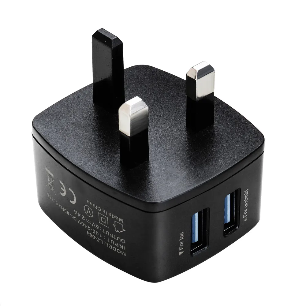 Универсальное зарядное устройство MOSUNX 5V 3.1A UK 2 port USB2.0 для зарядки смартфонов iPhone