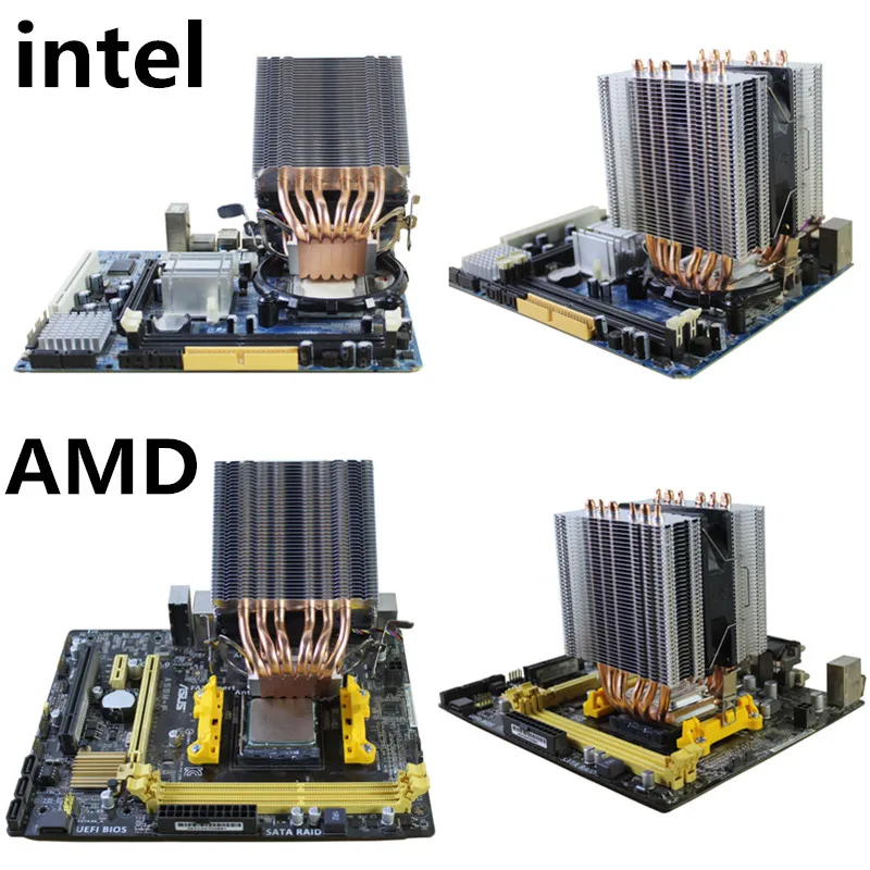 intel i3 i5 i7 amd3 am4 2011 x79 x99 cpu ventilador