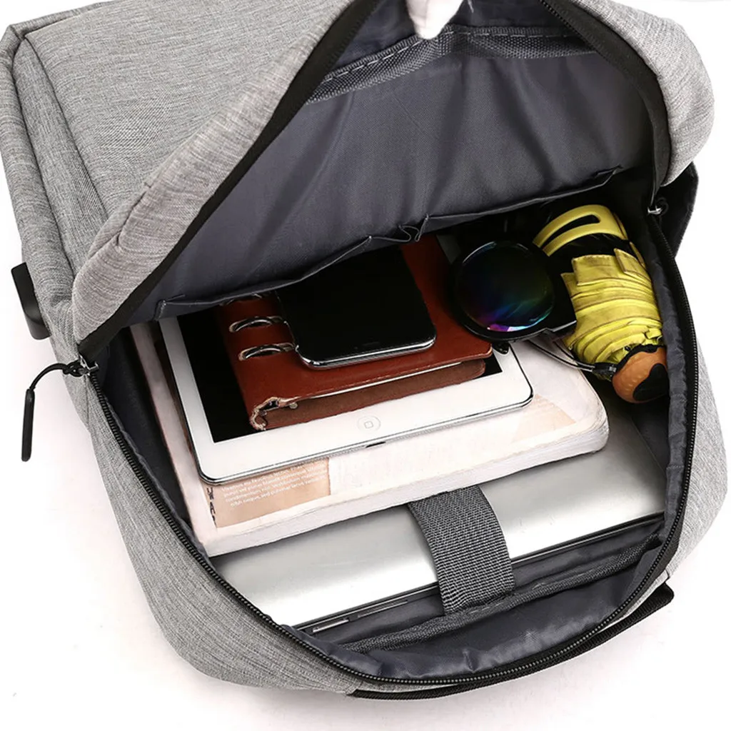 Laptop Usb Backpack School Bag Rucksack Anti Theft Men Backbag Travel Daypacks Male Leisure Backpack Computer Bag Mochila#801