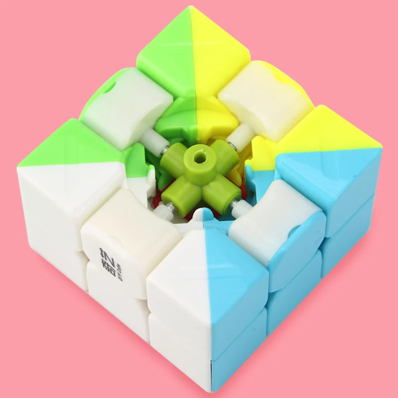 Волшебный кубик воина QIYI 3x3x3 профессиональный пазл антистресс скоростной без