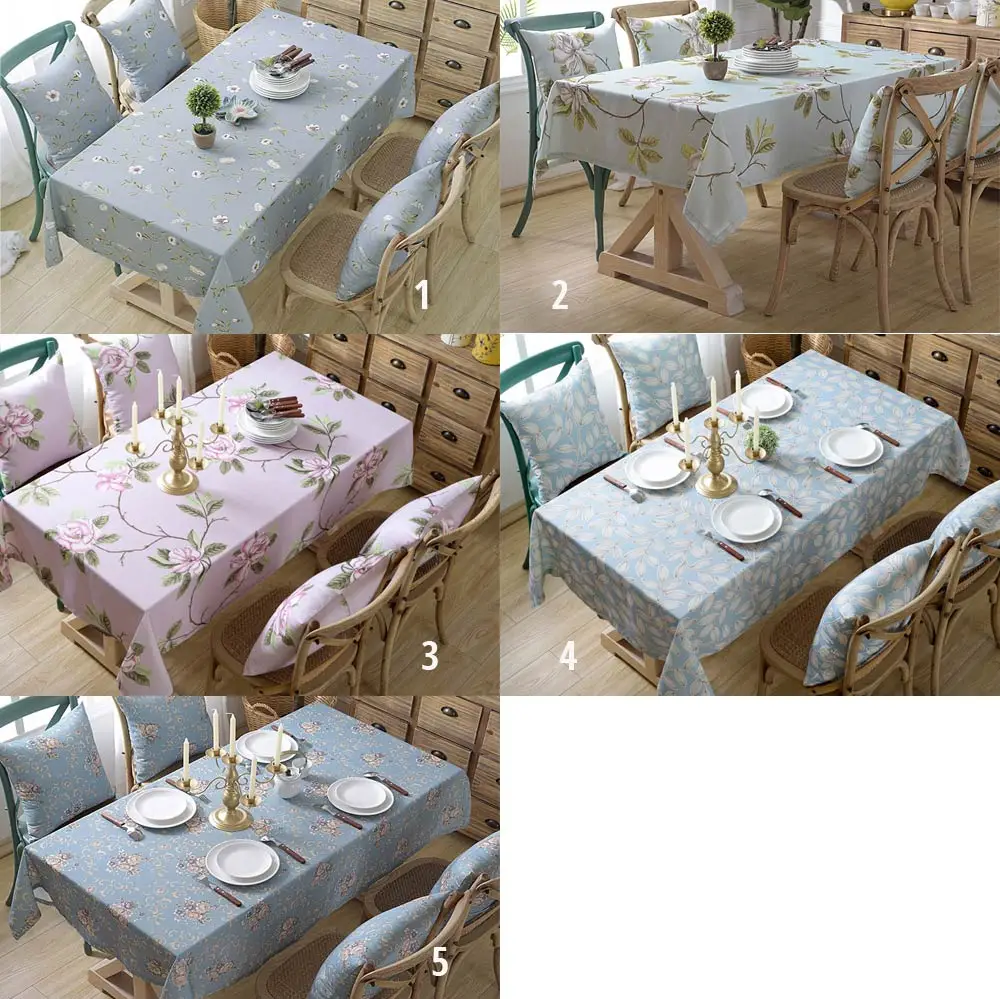 

Svetanya waterproof Table Cover print Tablecloth