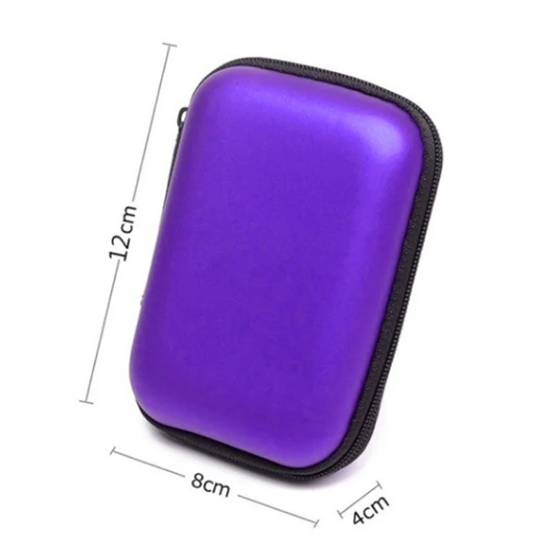 Earphone Storage Bag STONEGO Storage Bag Case Earphone EVA Headphone Container Cable Earbuds