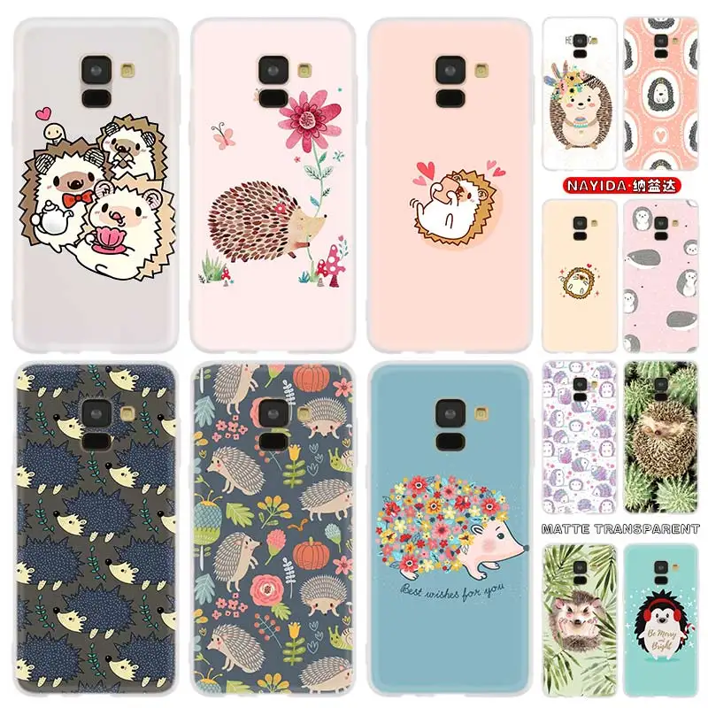 Чехол для телефона Samsung Galaxy J6 J8 J5 J7 J4 Plus 2018 2016 2017 EU Prime Pro CORE Cover Star Cartoon Hedgehog |