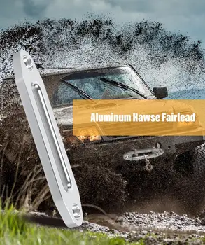 

12000lbs Winch Rope Guide Hawse Aluminum Fairlead for Off-road 4WD Car Accessories Winch Guide for 10mm
