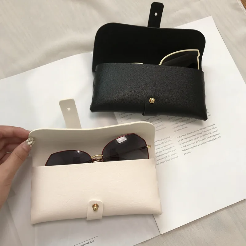 Women Leather Glasses Case Fashion Portable Sunglasses Box Bag Accessories glasses case,glasses storage bag,sunglasses bag,zipper eyewear box