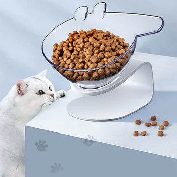 

Plastic Non-slip Pet Puppy Food Bowl Pet Food Water Bowls For Cats Dogs Feeders Cat Bowl Pet Supplies Water Feeder Dish Bowl