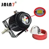 JALN7 20W LED Motorcycle Work Light Dual Color Hi/Lo Beam Spotlight Mini Lens Car Headlight 12V 24V Fog Lamp Yellow White ► Photo 2/6