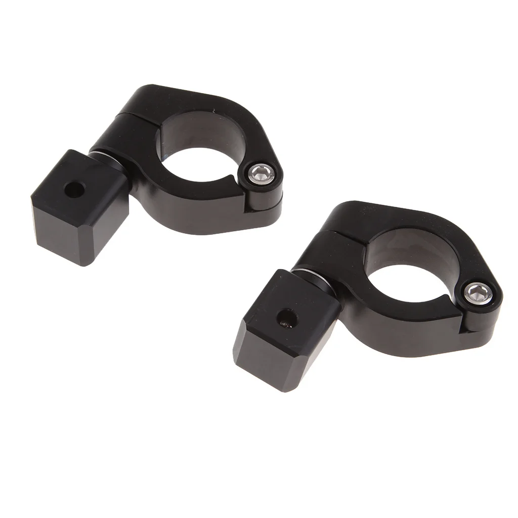 Mount Brackets LED Light Bar Clamp Roof Roll Cage 1" 1.5" 1.75