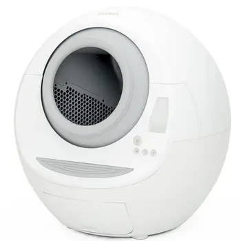 

255 Automatic Cat Litter Basin Fully Enclosed Intelligent Cleaning Cat Litter Basin Electric Cat Toilet Shovel Cat Supplies