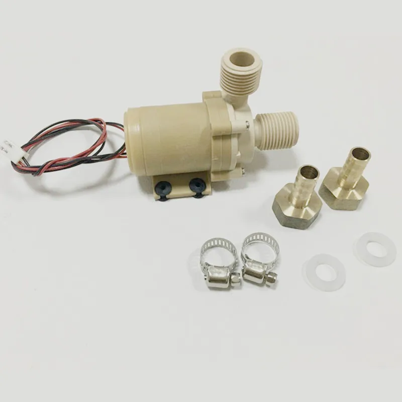 1pc Solar Dc 12v 3m Hot Water Circulation Pump Brushless Motor Water Pump  Mini Electric Submersible Water Pump Food Grade - Pumps - AliExpress