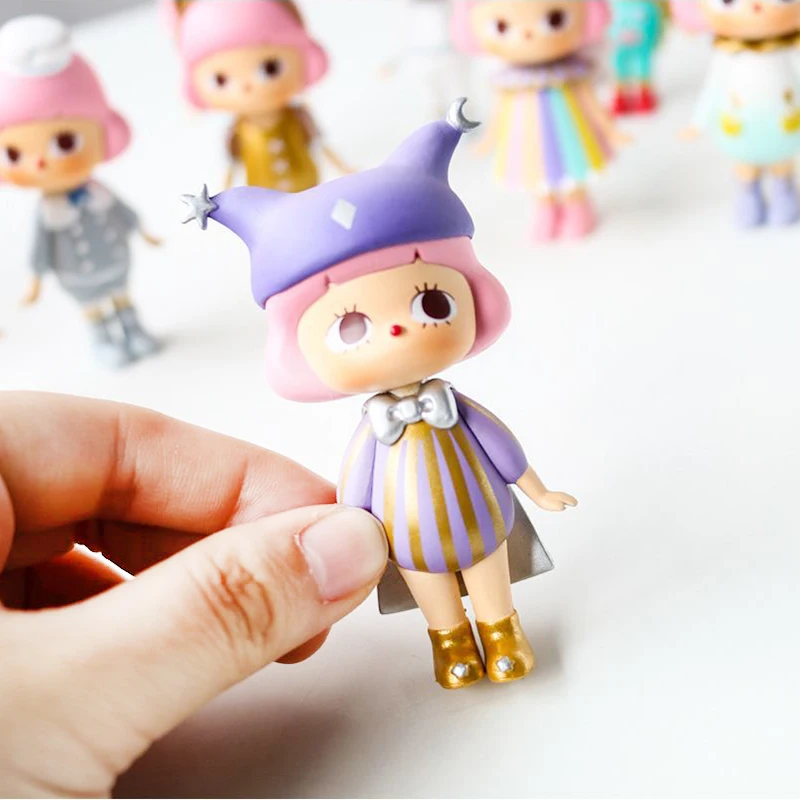 12 styles Blind-Box Mystery Unknown Box Random Doll Action Cute girl Child toy Mobile phone case decoration New Home decoration