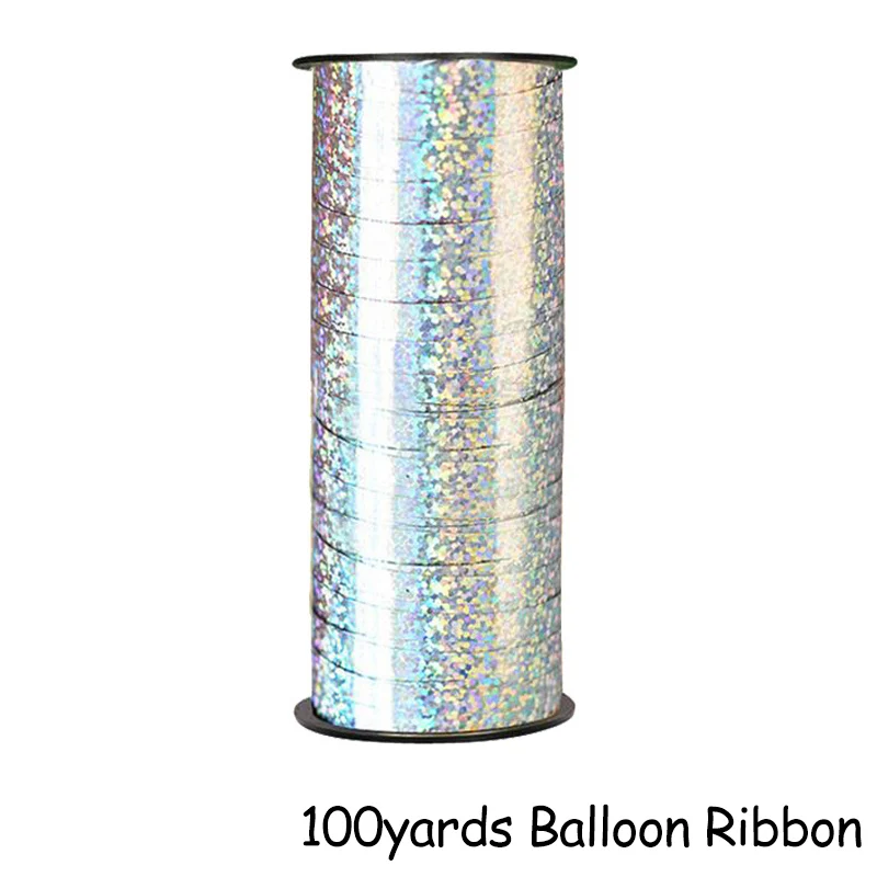 Balloon Ribbon Счастливый год золотые фольги Воздушные шары ЕВА Вечерние Декорации фоторамка реквизит для фотостудии золотой черный Новогодняя гирлянда подарок - Цвет: Balloon Ribbon