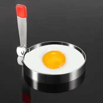 

2PCS Stainless Steel Fried Egg Pancake Shaper Omelette Mold Mould Frying Egg Cooking Tools Kitchen Accessories Gadget Rings