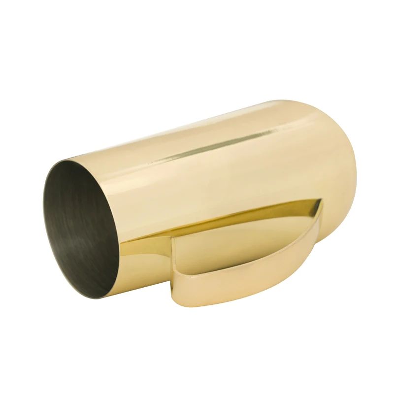 Stainless steel and gold plated coffee mugs large travel cup tumbler