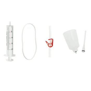 

Bicycle Oil Bleed Kit Bike Funnel Universal Mineral Durable Practical With Syringe Easy Use Repair Tools Hydraulic Disc Brake