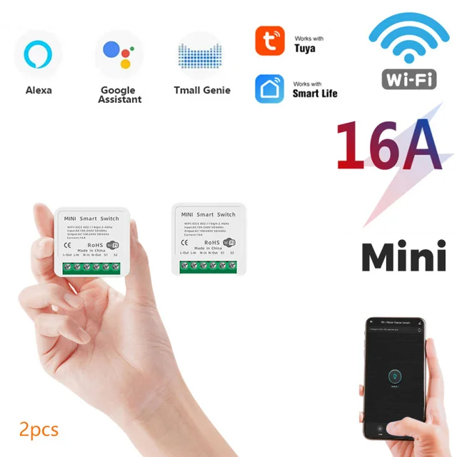 2Pcs Switch 16A