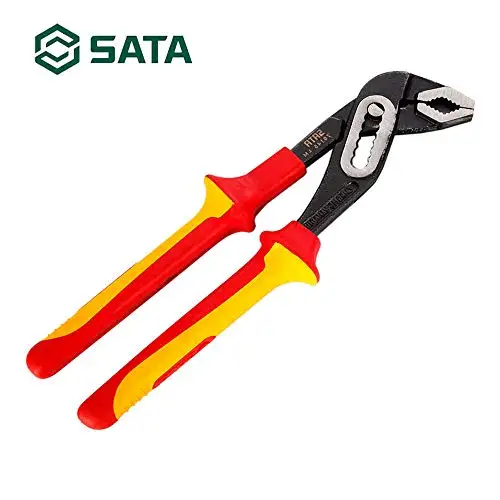 

SATA 10'' VED Insulated Water Pump Pliers 1000V High Voltage Electrician 70145