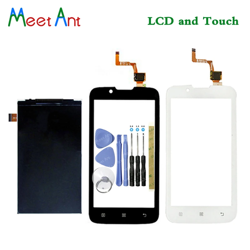 

High Quality 4.5'' For Lenovo A328 Lcd Display With Touch Screen Digitizer Sensor