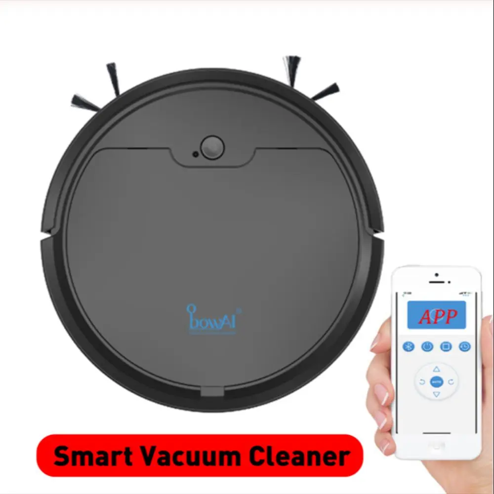 RobotVacuumCleanerAppRemoteControlAutoRechargeableSweeping