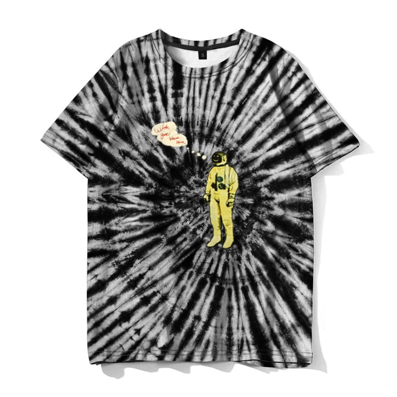 ASTROWORLD принтом Трэвиса Скотта, Astroworld фестиваль футболка для бега Новая мода в стиле хип-хоп Харадзюку футболки Camiseta