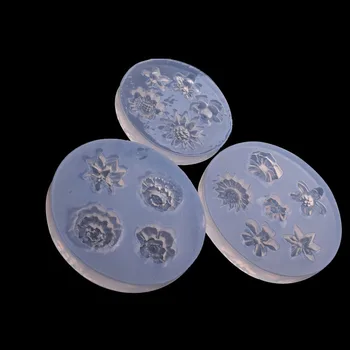 

Flower Collection Epoxy Resin Mold Flower Resin Pendant Mold Jewelry Making Tool