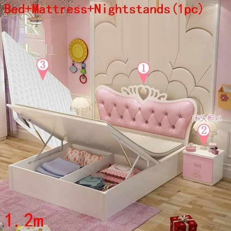 Деревянный De Madera литера Mebles Dla Dzieci ухода Bois Спальня Muebles горит Enfant Кама Infantil деревянные детские ребенок мебель кровать